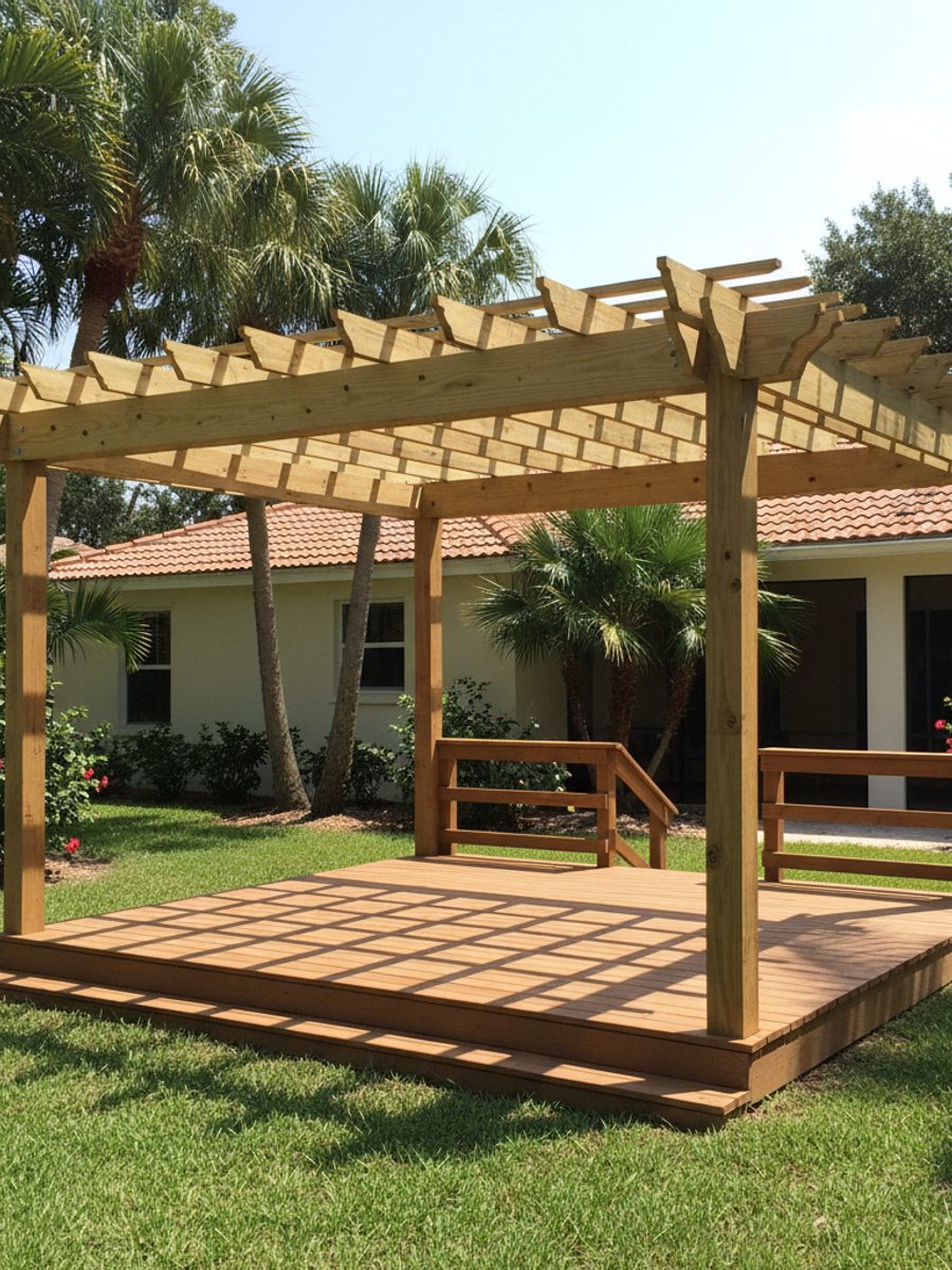 Deck Staining & Sealing completed by Neighborly Deck Co in Kissimmee, FL