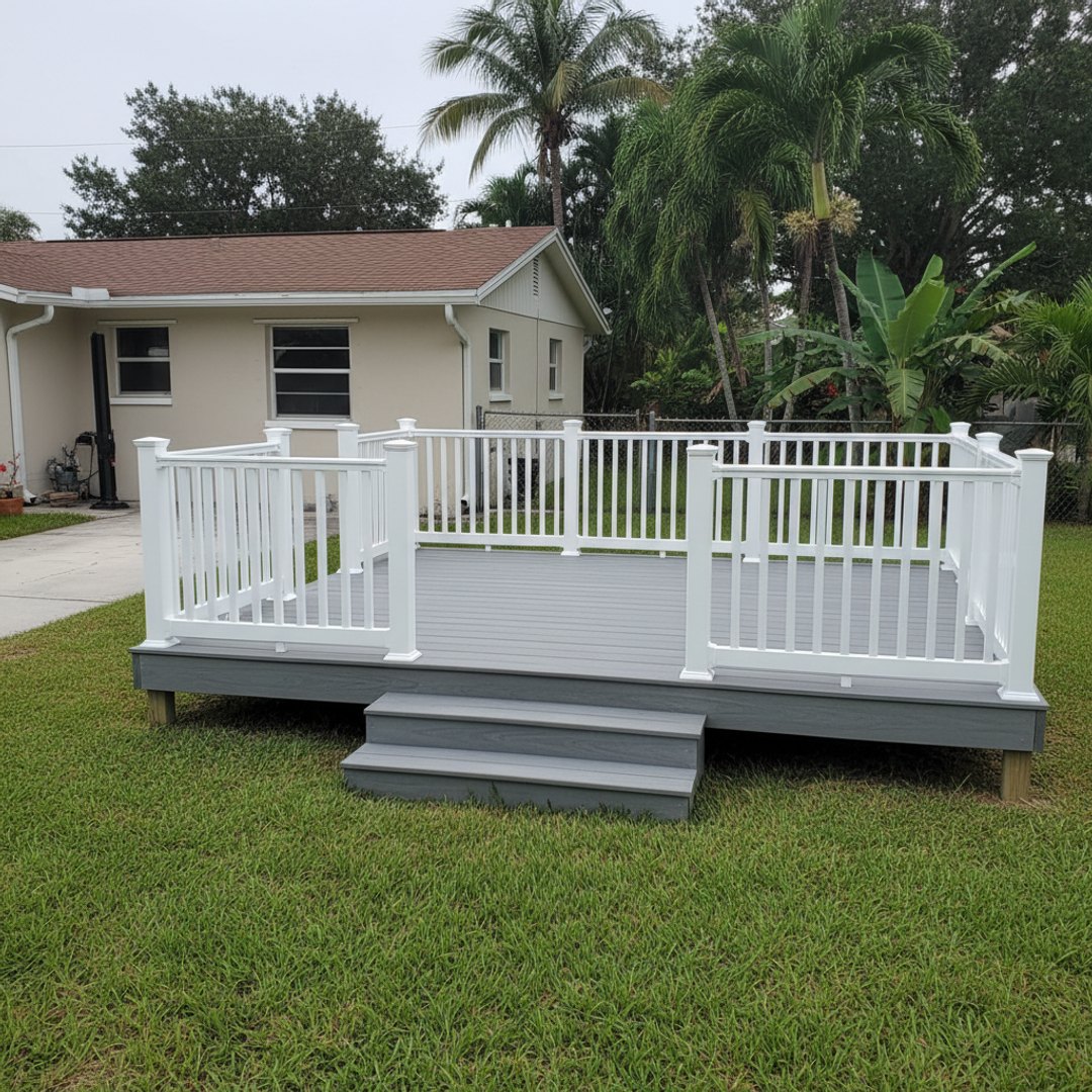 Screened Deck & Porch Additions completed by Neighborly Deck Co in Bartow, FL