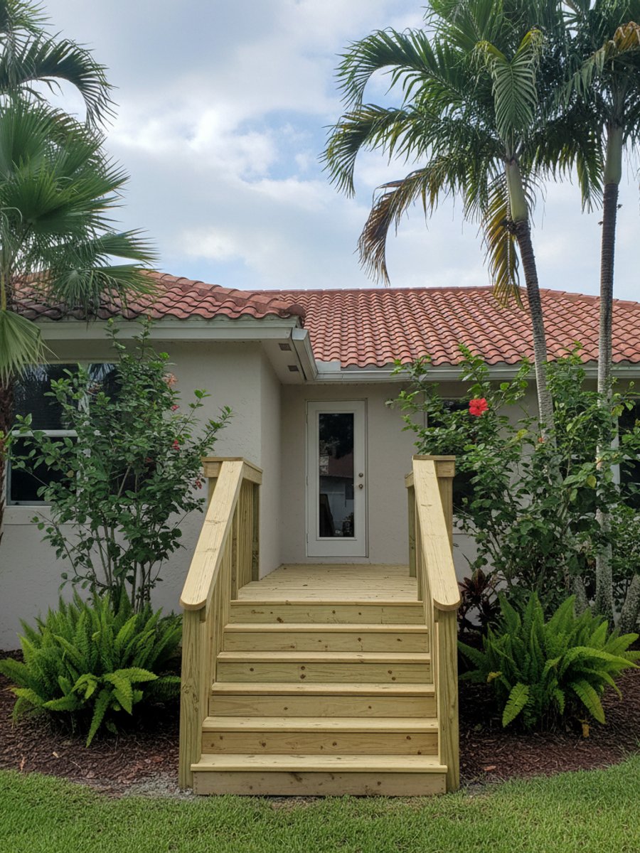Deck Installation completed by Neighborly Deck Co in Lake Wales, FL