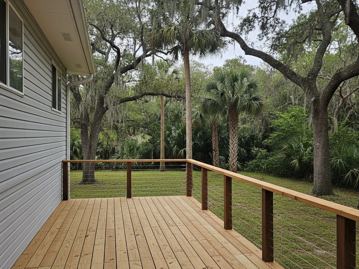 Deck Staining & Sealing completed by Neighborly Deck Co in Lakeland, FL