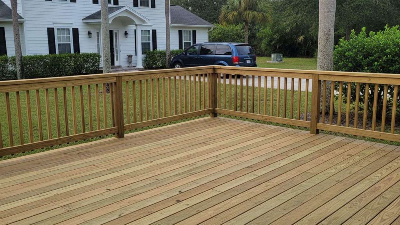 Pool Deck Installation completed by Neighborly Deck Co in Winter Haven, FL