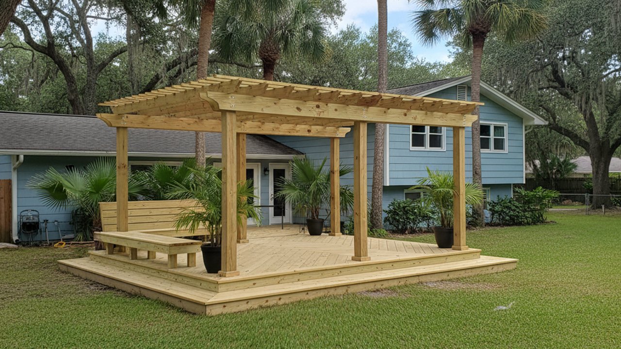 Deck Installation completed by Neighborly Deck Co in Auburndale, FL