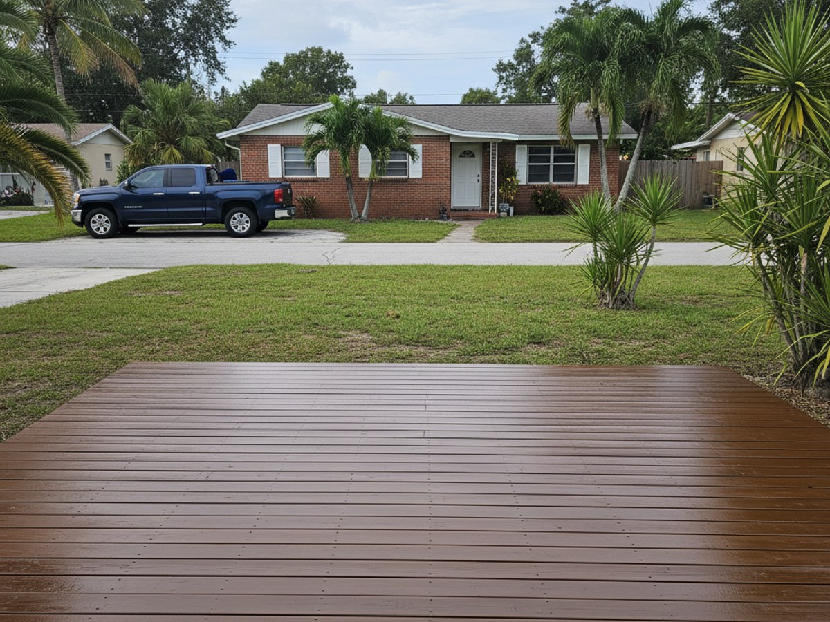 Deck Staining & Sealing completed by Neighborly Deck Co in Orlando, FL